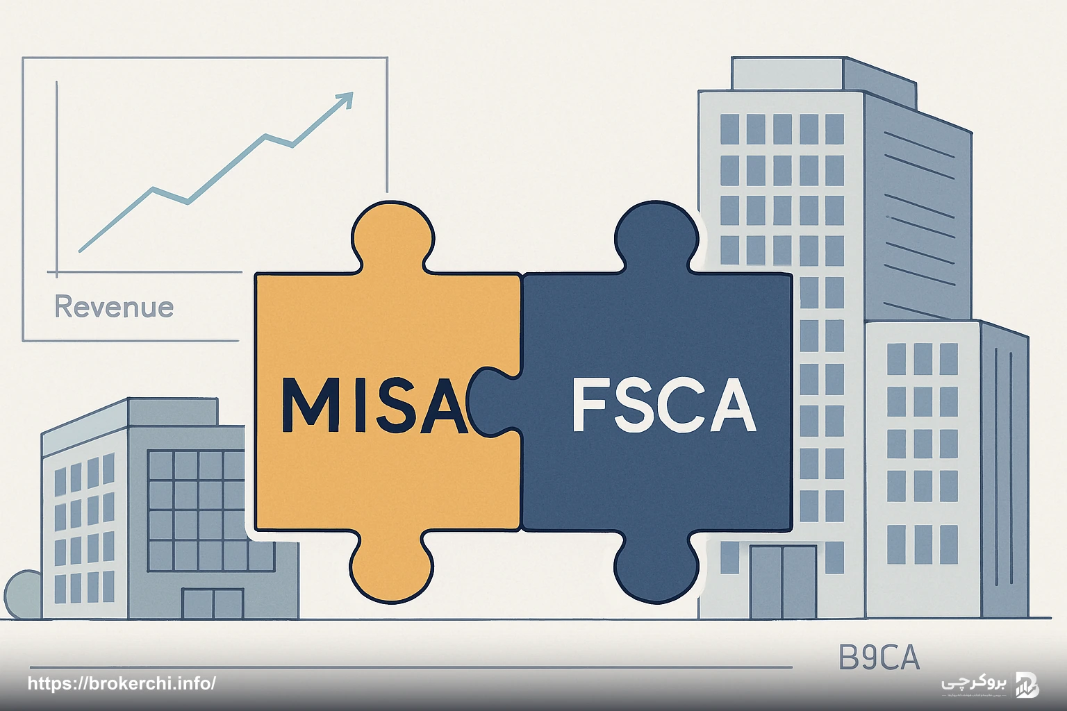 ارتباط ساختار دو شرکتی ایکس چیف با مجوزهای MISA و FSCA