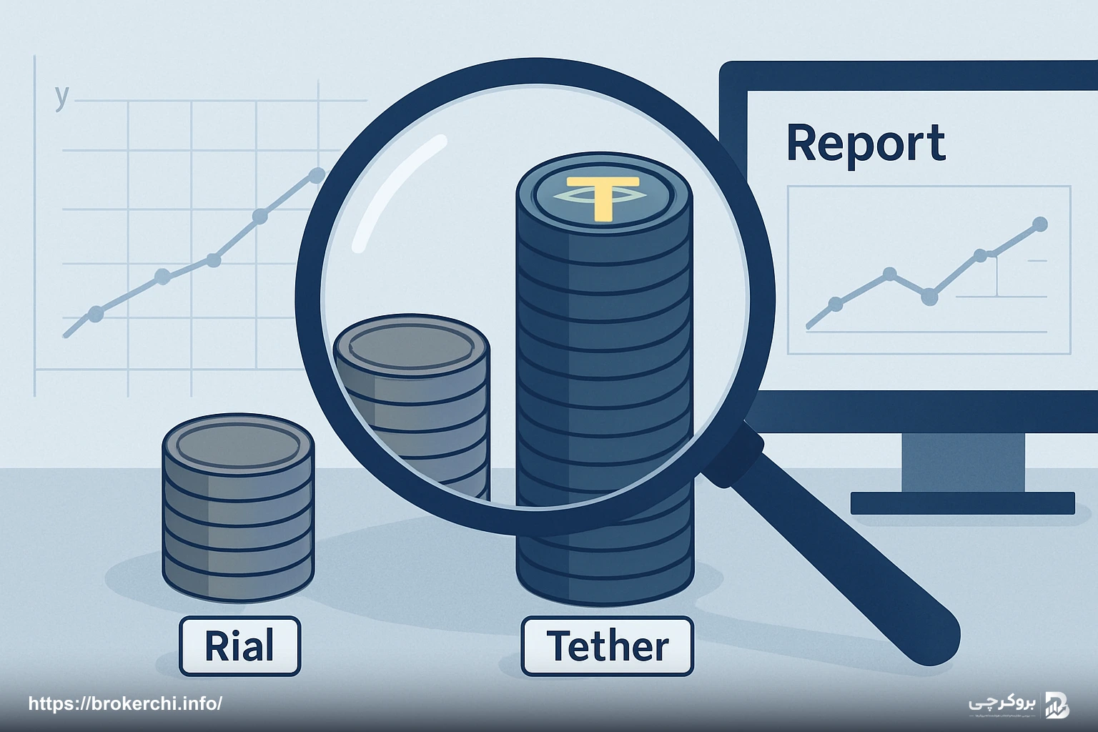 مقایسهٔ واریز ریالی در مقابل واریز تتری با تمرکز بر تفاوت‌ها.